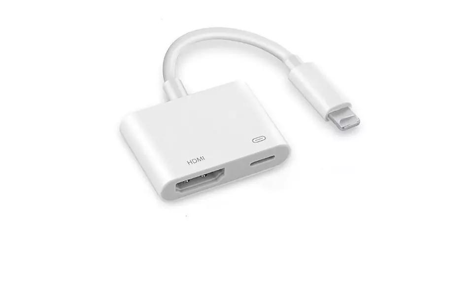 iPad to HDMI Adapter to Digital AV HDMI 4K USB Cables Connector Up To 1080P HD - Primary Image
