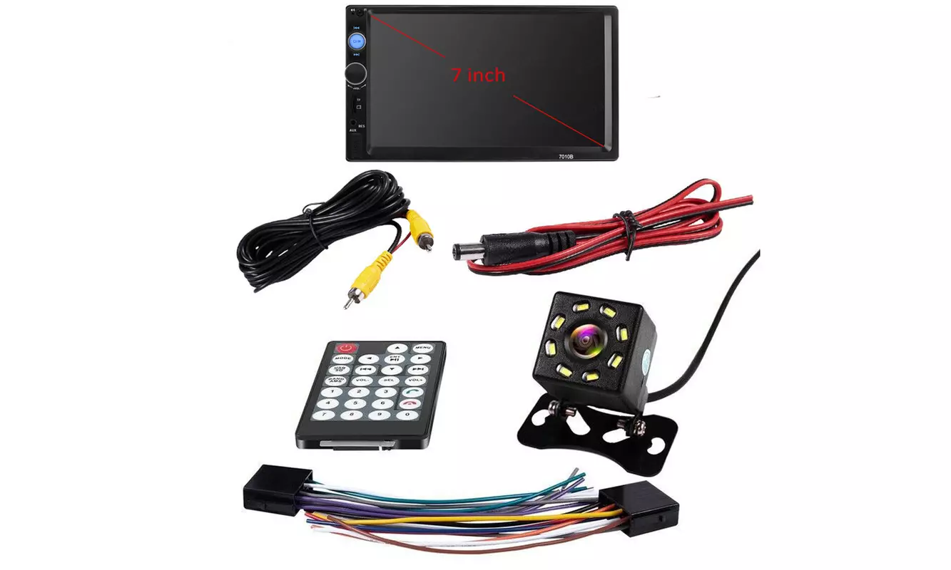 Car MP5 Player Touch Screen Stereo Radio HD Camera Stereo Radio HD Camera - Primary Image