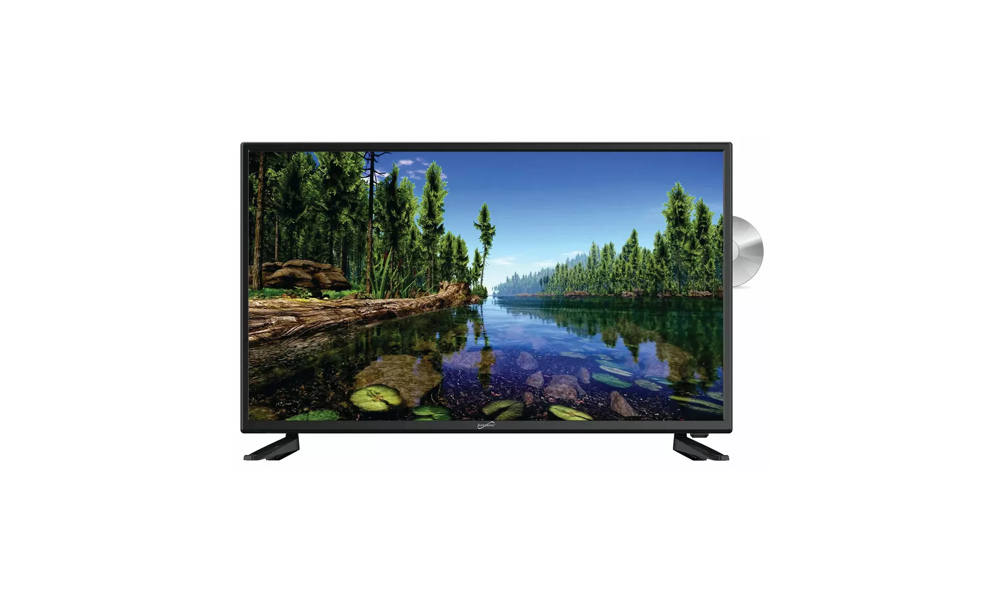 SuperSonic 32-Inch Widescreen LED HDTV with DVD - Primary Image
