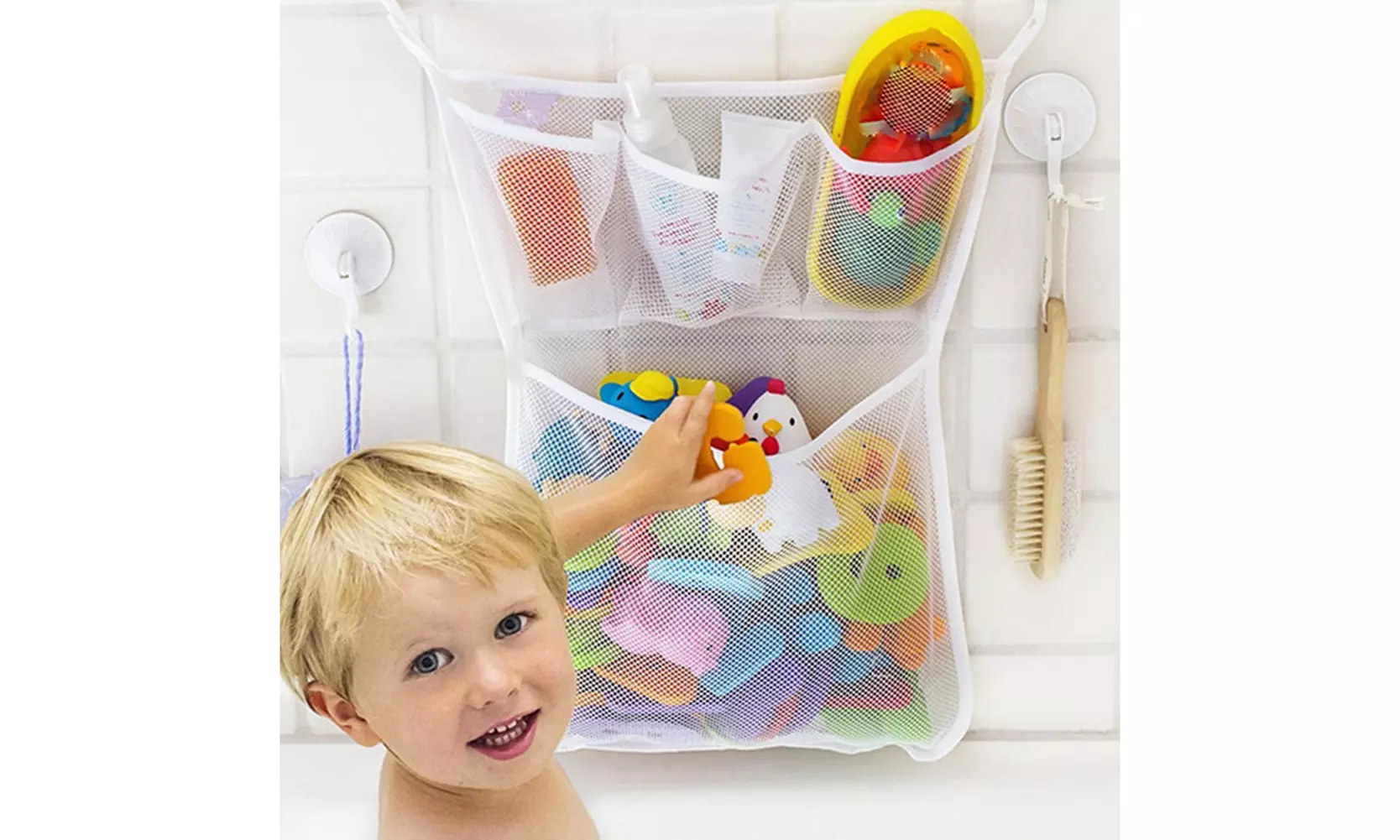 Mesh Bath Toy Storage Bag - Primary Image