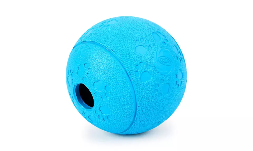 Interactive Dog Food Dispenser Treat Ball Stimulating Pet IQ Training - Second Medium