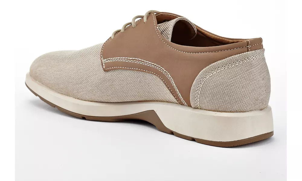 Franco Vanucci Men's Canvas Oxford Shoes