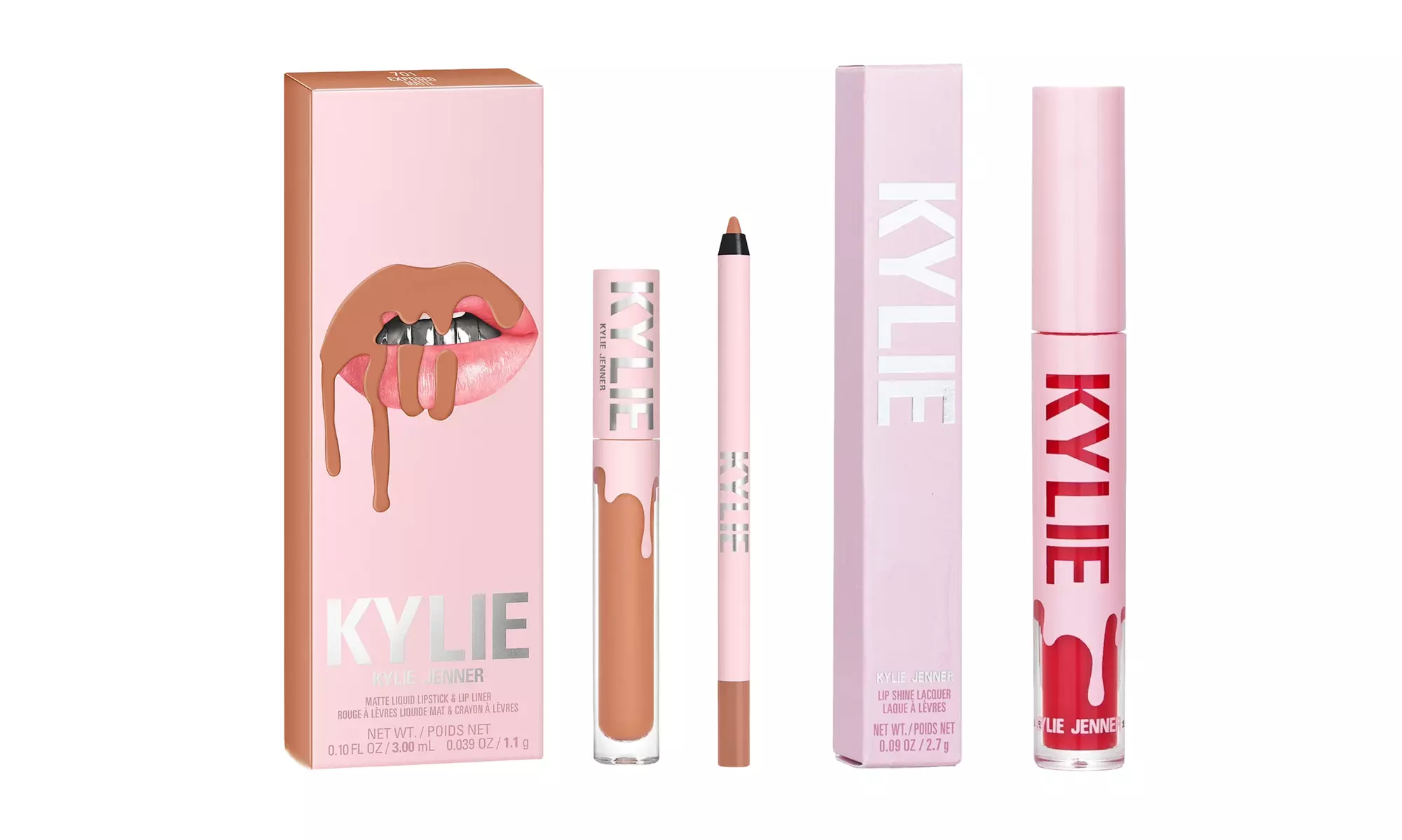 Kylie Cosmetics Matte Lip Kit - Liquid Lipstick, Lip Liner, & Lip Shine