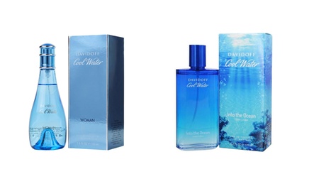 groupon Davidoff Cool Water for Women Eau de Toilette Spray 3.4 oz in rgb
