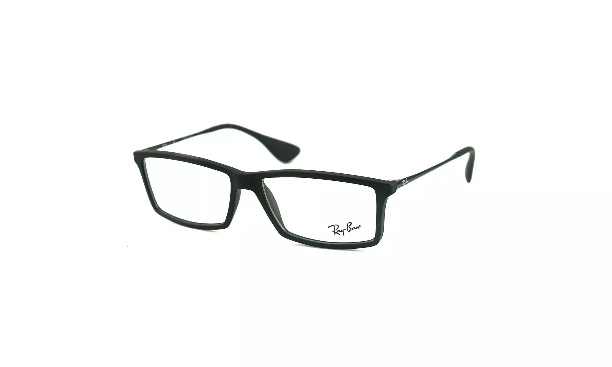 Ray-Ban Men's Eyeglasses RX7021 MATTHEW 5364 Black 55 14 140 Full Rim - Primary Image
