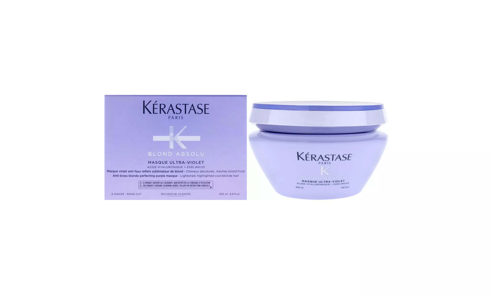 Kerastase Blond Absolu Ultra Violet Masque for Unisex 6.8 Fl. Oz. 