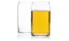Juvale 2-Pack Can-Shaped Beer Glasses Dishwasher Safe for Party, Clear 16 Ounces