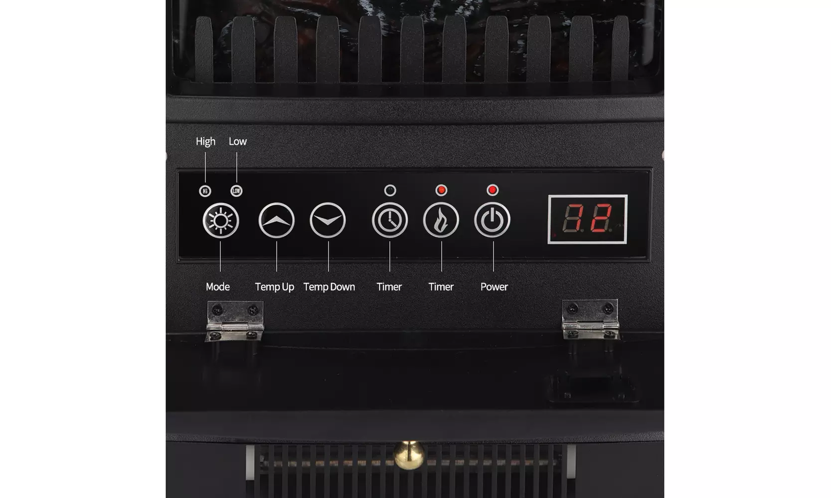 3D Electric Stove ,1500W Electric Fireplace with Life-like Flame & Sparks