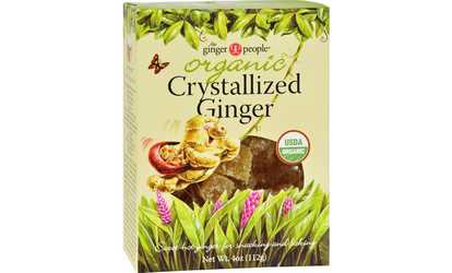 Organic Crystallized Ginger ( 12 - 4 oz bottles )
