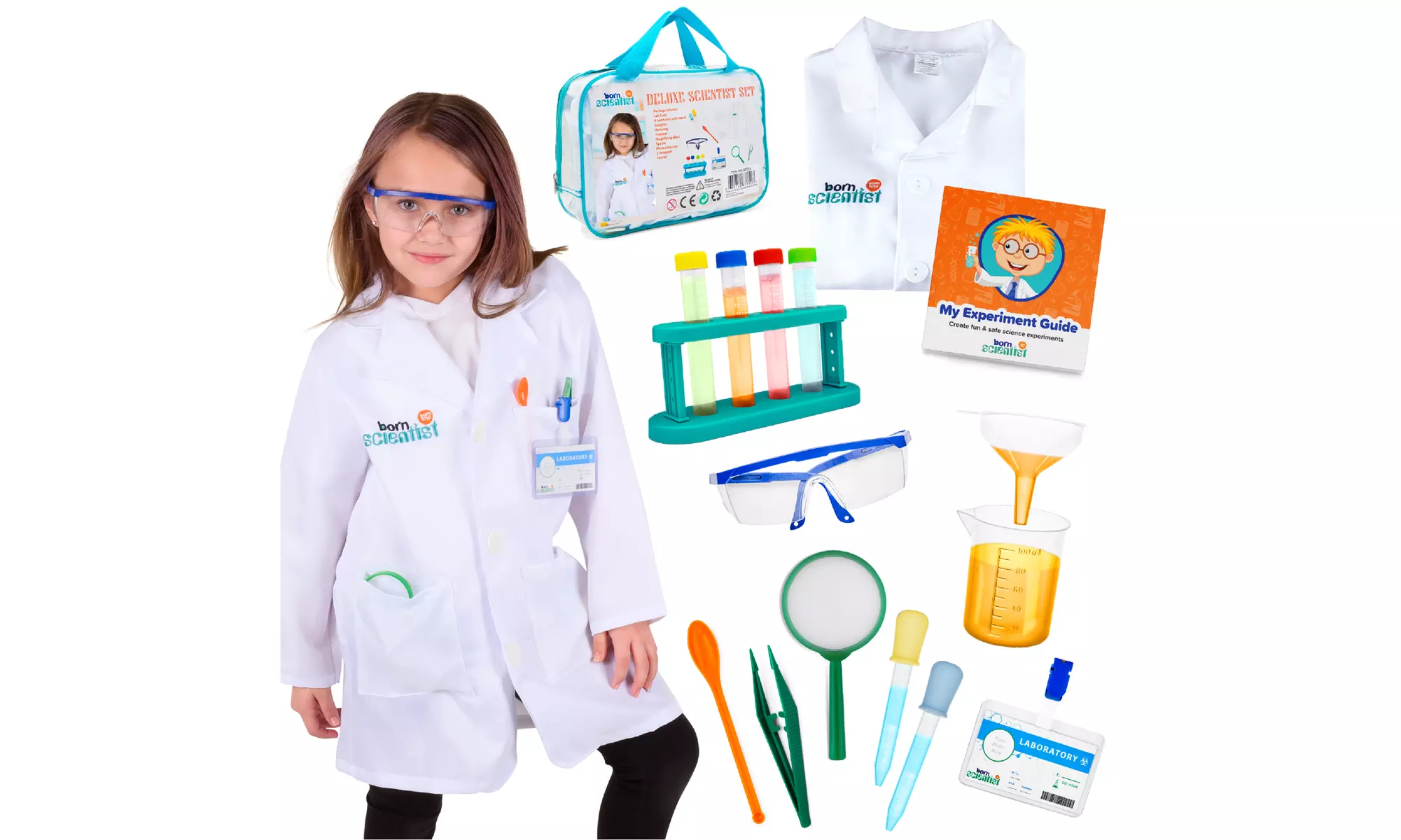 Bintiva Premium Scientist Deluxe Set Dress up Kit