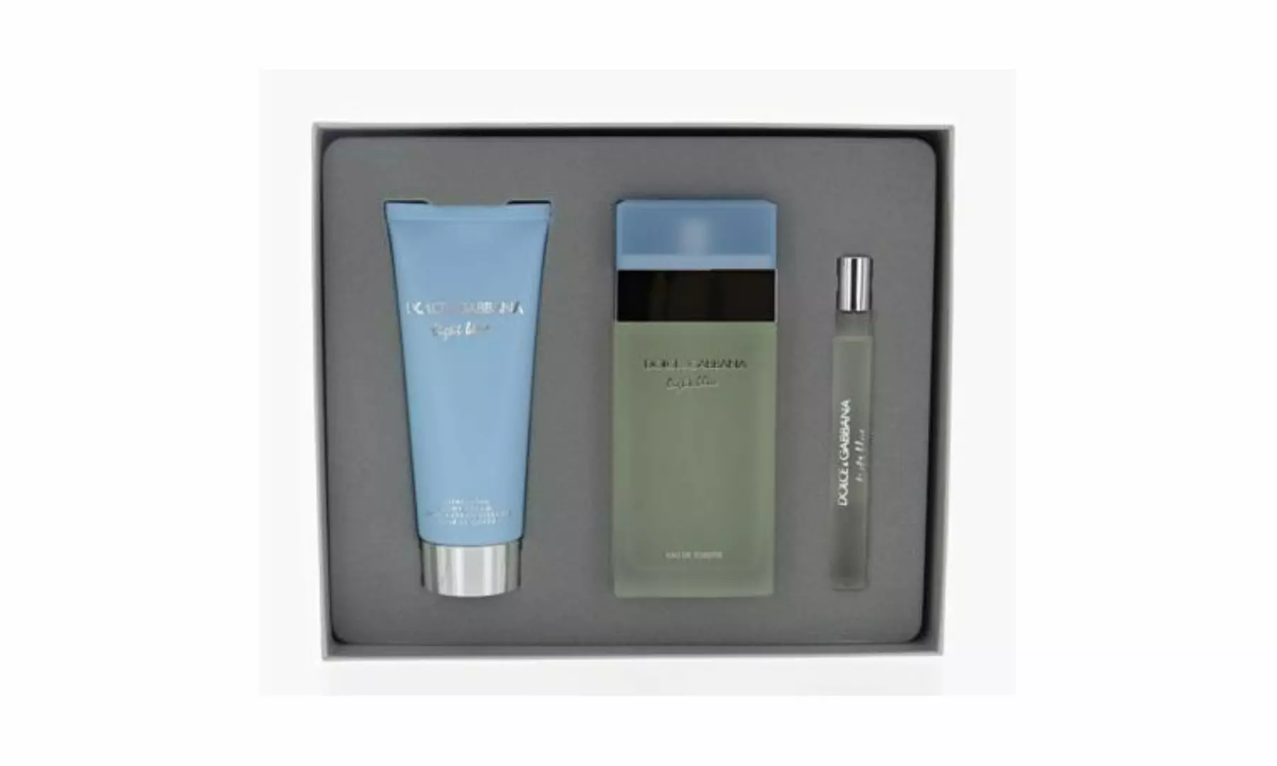 Dolce & Gabbana Light Blue Eau de Toilette Gift Set for Women (3 Piece Set)