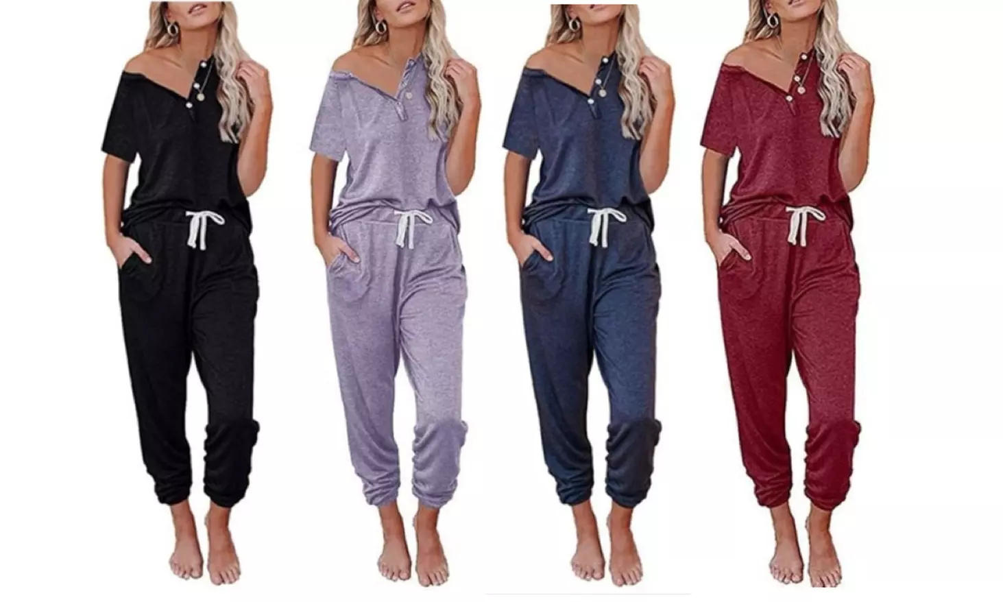 Leo Rosi Women's Ultra Soft Lounge Set (S-2X) - Primary Image