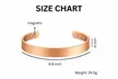 Copper Magnetic Therapy Bracelet - Durable Copper Healing Energy Band - Second Medium