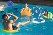 CoolWorld Floating Pool Basketball Hoop Toy Set with 4 Balls and Water Rings - Second Medium