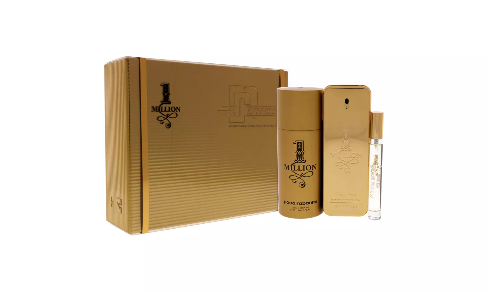 Paco Rabanne 1 Million 3PCS Eau De Toilette Gift Set for Men - Primary Image