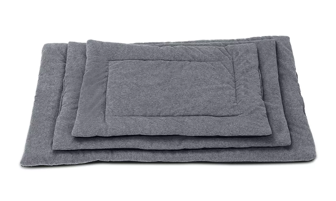 PetLuv Soft Fleece Reversible Dog Bed Mat Comfortable Crate Cushion Pad