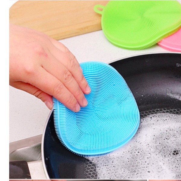 silicone cleaning sponge