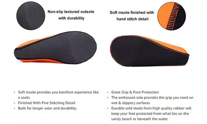 Water Shoes Barefoot Water Skin Shoes Aqua Socks Beach Sock Pool Quick Dry
