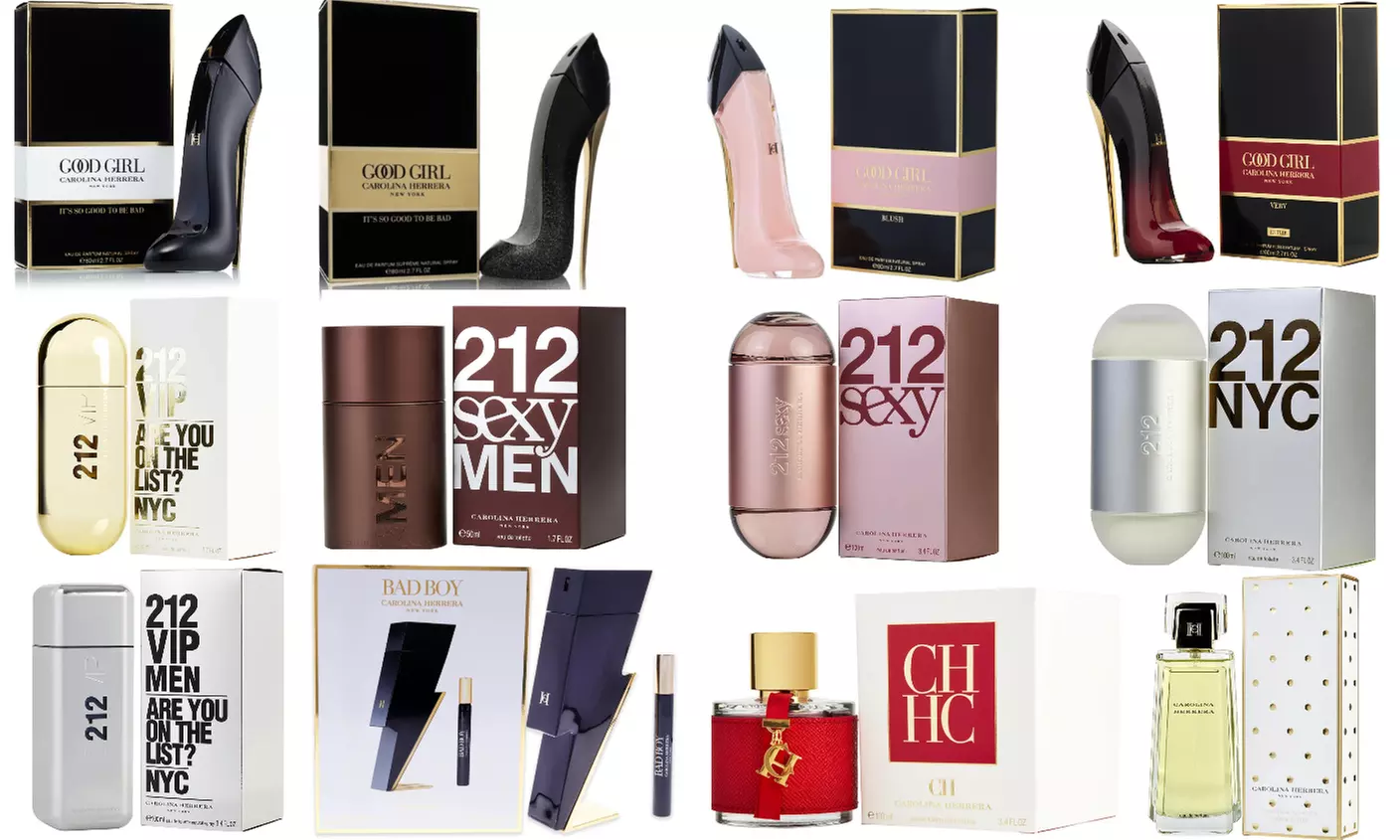 Carolina Herrera EDP EDT 212 NYC Sexy, Good Girl, or CH Fragrance Men or Women