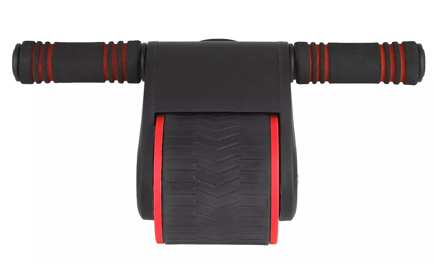 iMounTEK Automatic Rebound Abdominal Roller Wheel w/ Knee Mat & Phone Holder