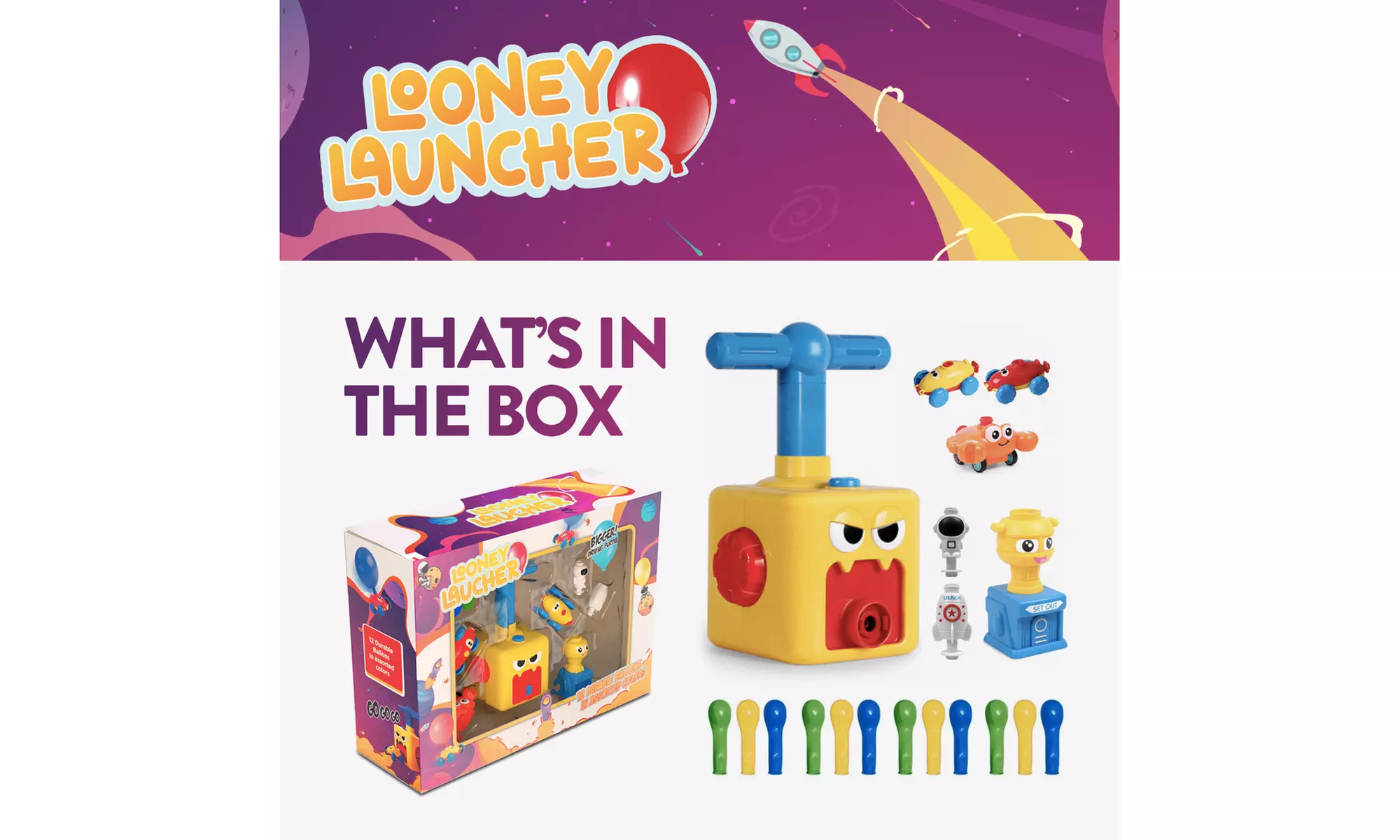 STEM Looney Launcher Playset - Second Medium
