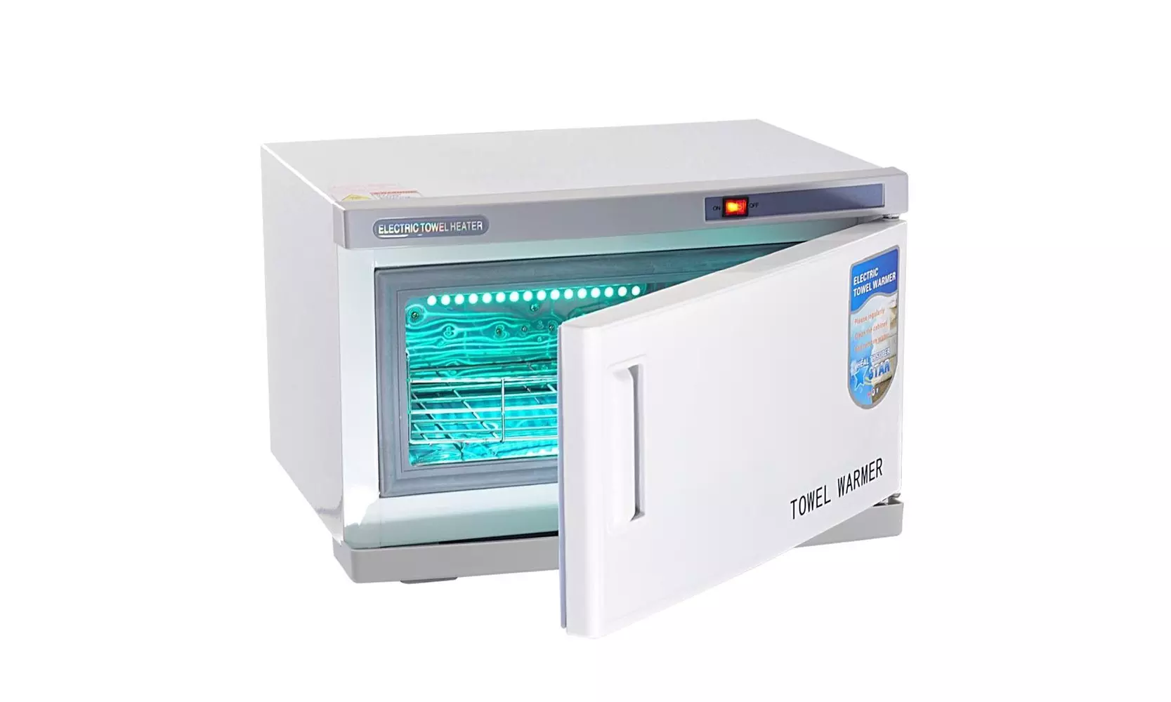 16L 2in1 UV Heated Towel Warmer Cabinet Spa Sterilizer Beauty Salon Equipment - Primary Image