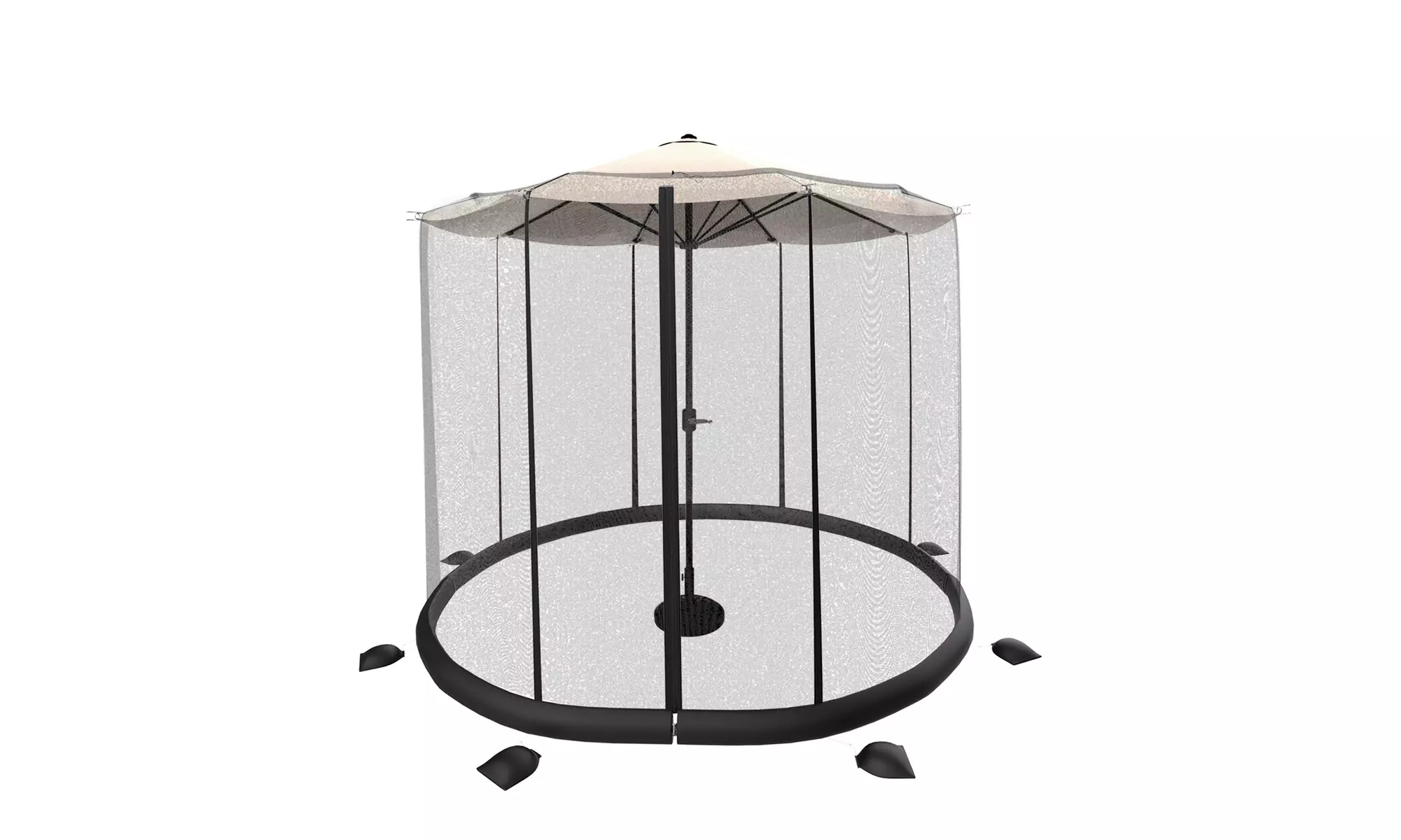 Patio Umbrella Mosquito Net for Tables - Second Medium