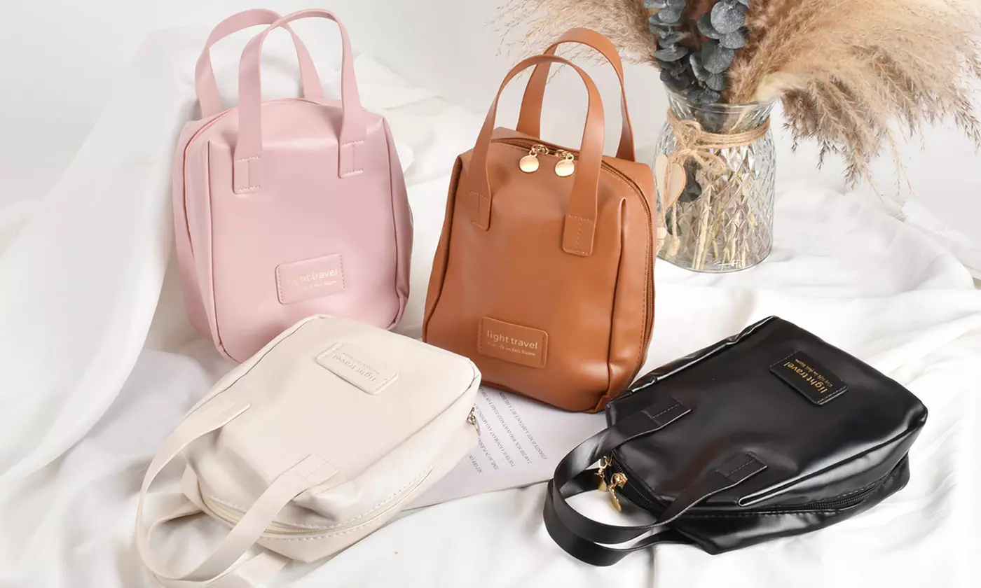 Travel Large Capacity Waterproof Makeup Bag Cosmetic Organizer