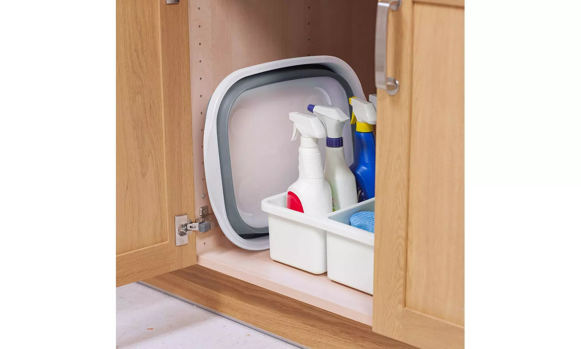 PrepWorks Large Collapsible Tub, Gray - Second Medium