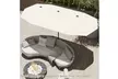 Costway 13ft Outdoor Double-Sided Table Umbrella with Optional LED Lights - Second Medium