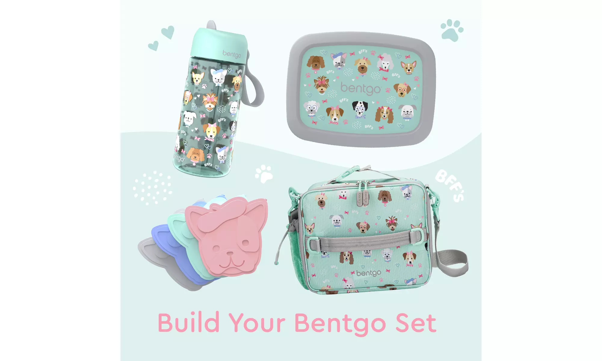 Bentgo Kids Water Bottle (1 and 2 Pack options)