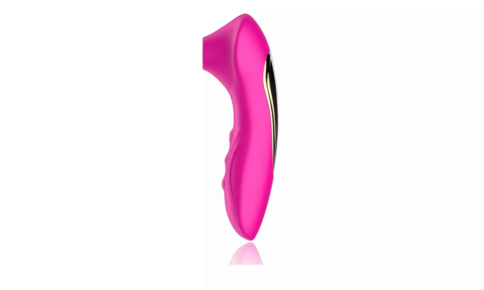 Clitoralis Handheld Stimulator 2 in 1 Sucking and Vibrating Toy