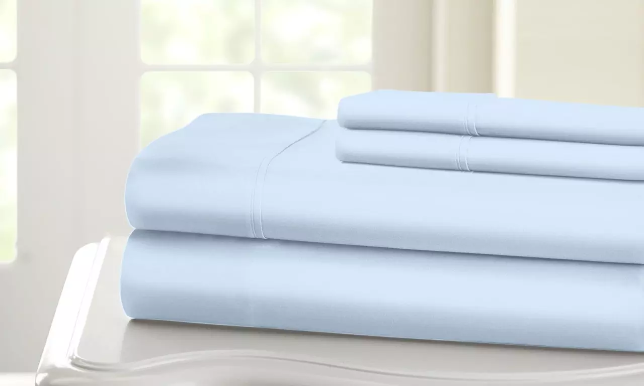 1200 Thread Count Bed Sheet Set; Great Gift for Yourself or Friends