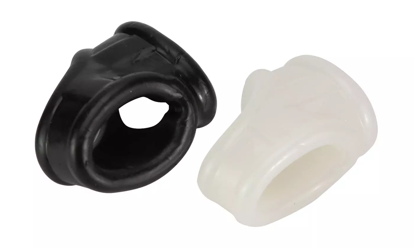 Silicone Enhancer Penis Sleeve C-Ring Scrotum Ring Penis Extender - Second Medium