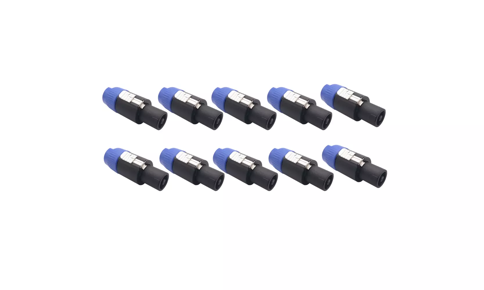US 10-20 Pcs Speakon Male Connector 4-Pole Plug For Audio Speaker Loudspeaker - Primary Image