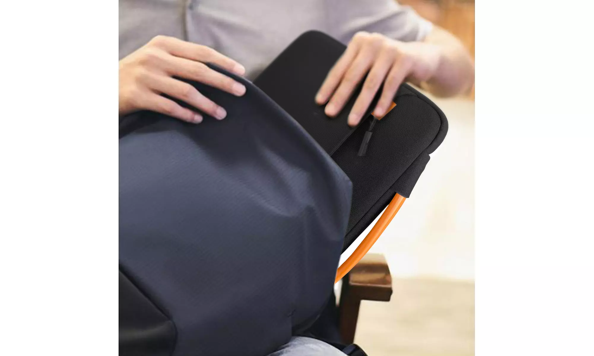 Laptop Sleeve for 13.3-Inch MacBook, 13-13.6 Inch Notebook with Small Bag