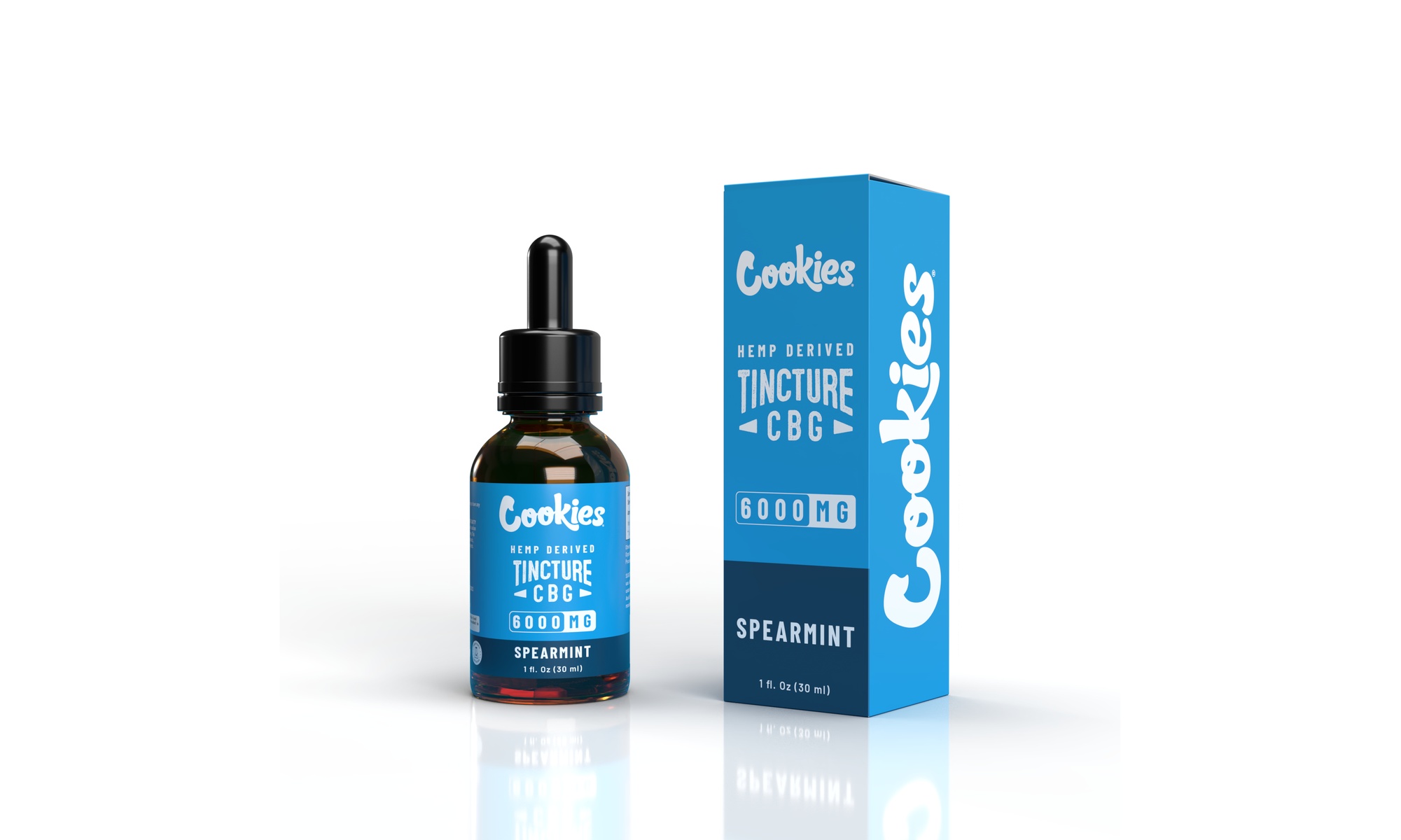 Cookies CBG Tincture 6000mg - Spearmint