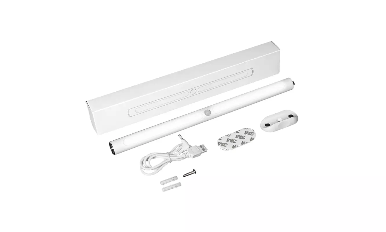 AICase Rechargeable 300mm Magnetic LED Human Body Sensor Cabinet USB Night Light - Primary Image