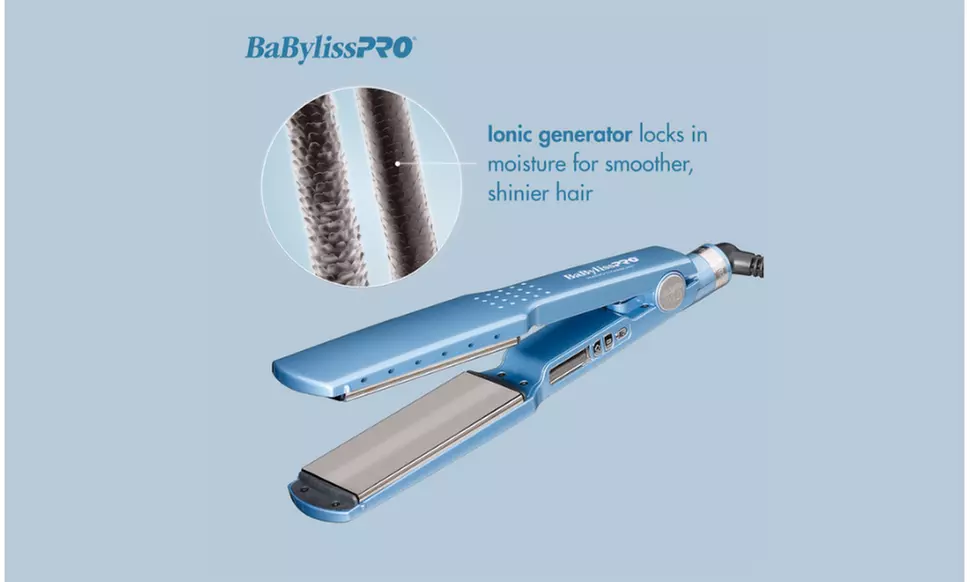 BaBylissPRO Babyliss Nano Titanium 1", 1.25" or 1.75" Straightening Flat Iron