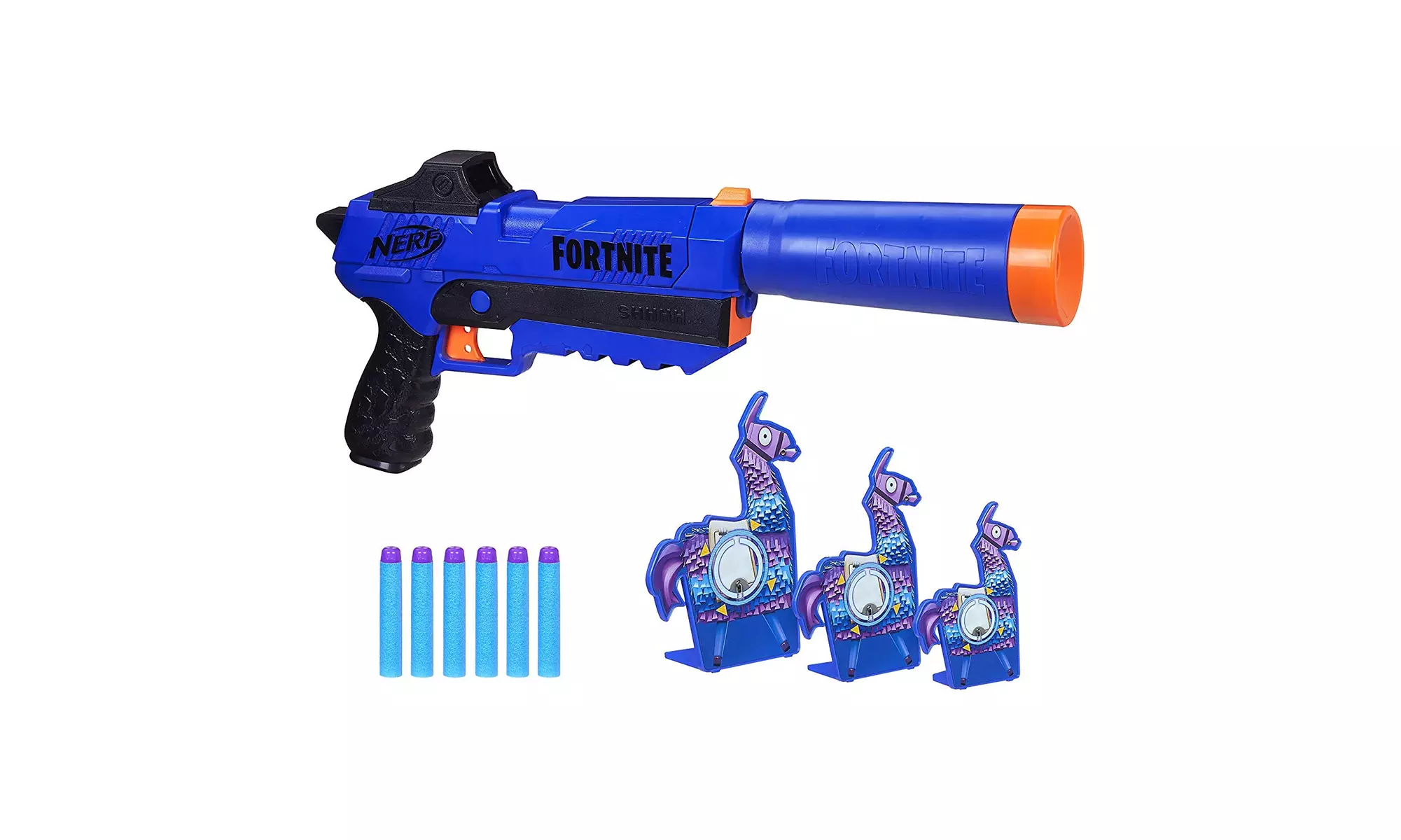 NERF Fortnite Sp-R & Llama Targets Sp-R Blaster 3 Llama Targets & 6 - Second Medium