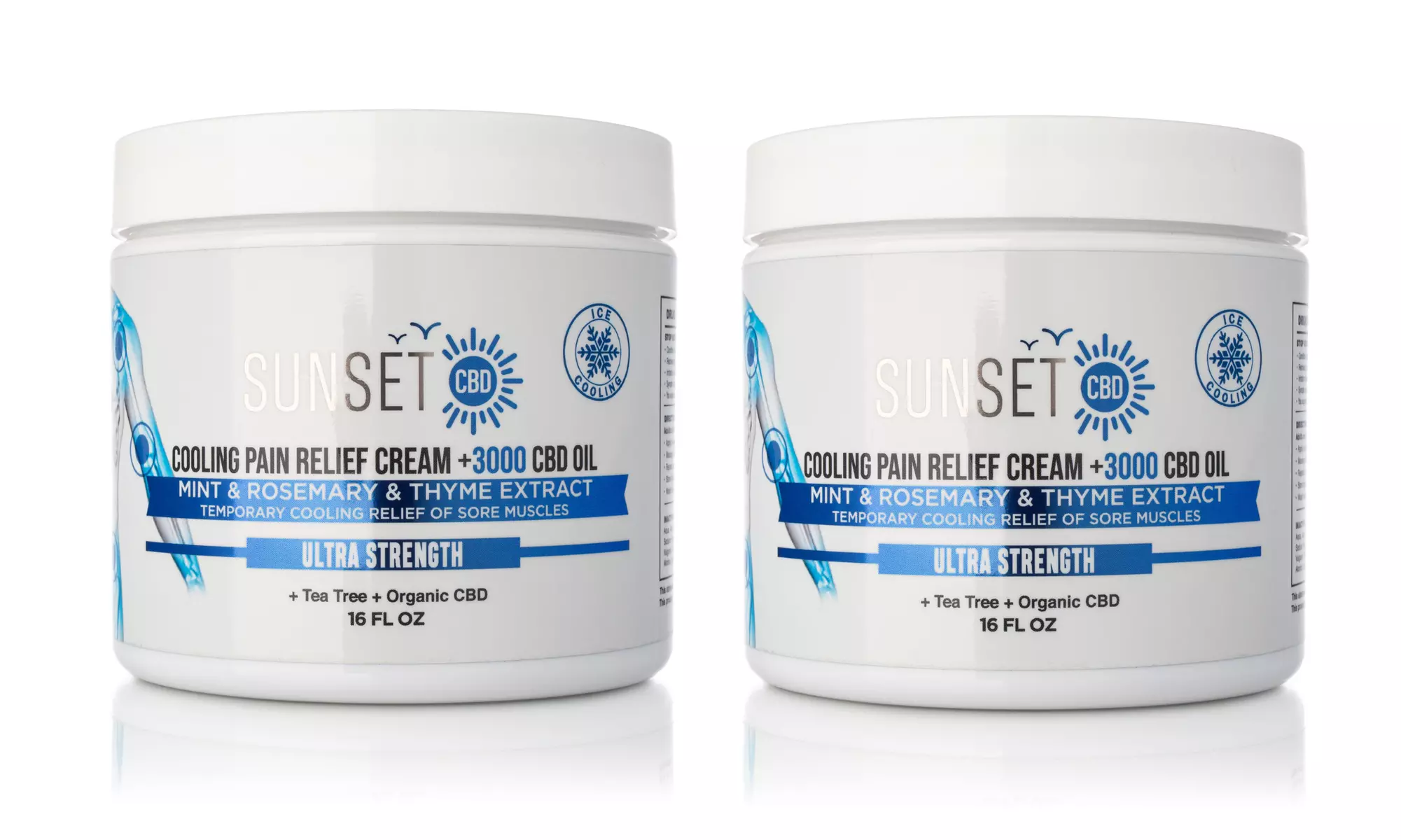 BUNDLE Pain Relief from Sunset CBD 1 pack / 2 pack  Options