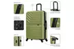3-Piece InUSA Aurum lightweight hardside spinner Luggage Set 20"/24"/28" - Second Medium