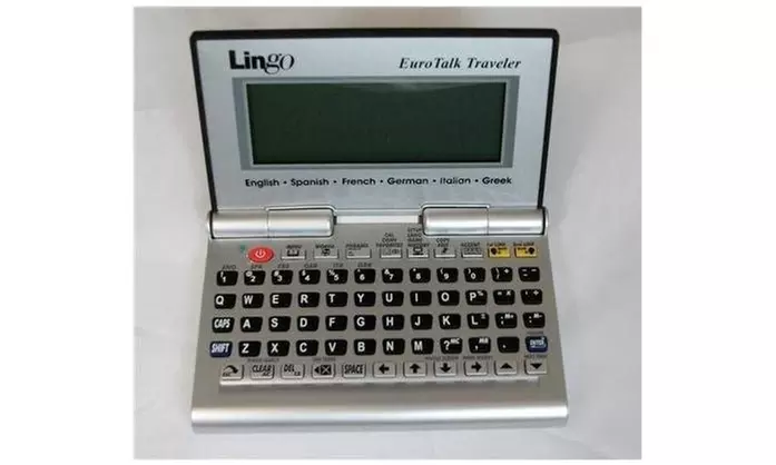 Eurotalk LIN-TT-6000 translator 6 language LCD display with EL backlight - New - Primary Image