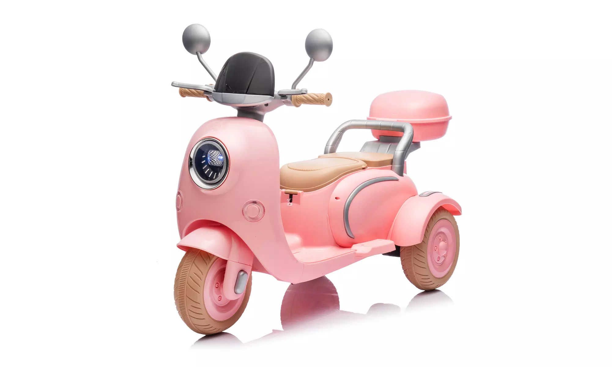 Two-Seater Kids' Electric Motorcycle 12V Ride On Scooter