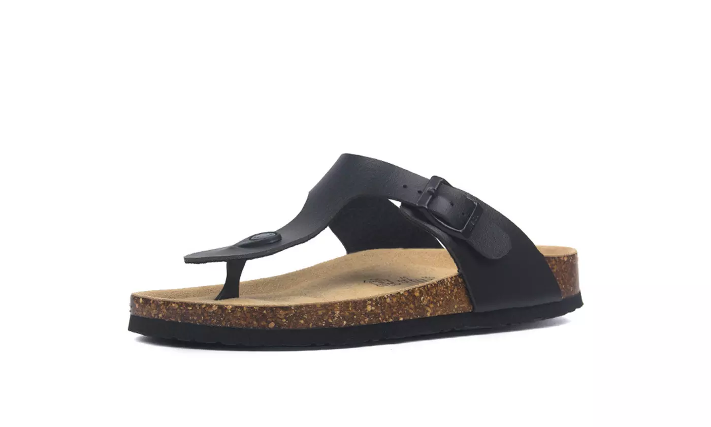 Women's Thong Slide Sandal with Arch Support  - Second Medium