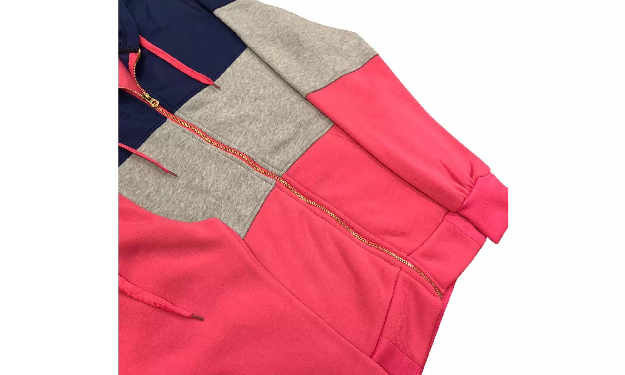 Women's 2-Piece Fleece Sweatsuit Jogger Colorful Sweat Jacket & Sweatpants 