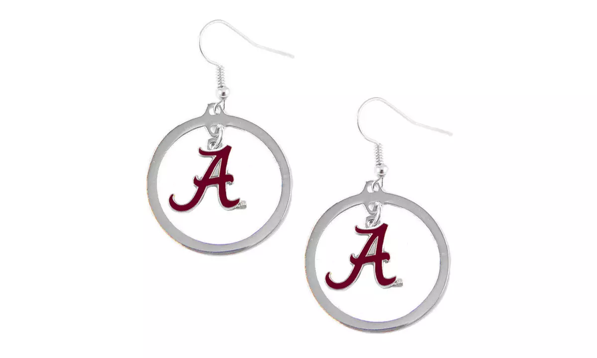 NCAA Dangle Hoop Earrings - Primary Image
