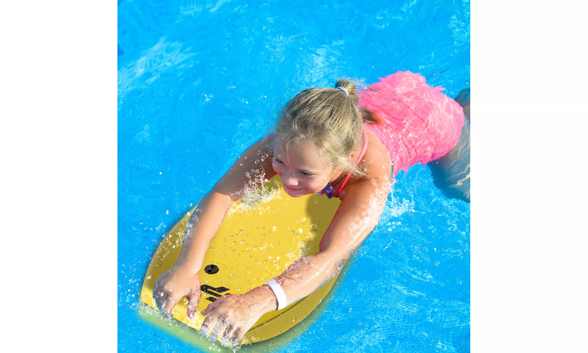 42'' Lightweight Super Bodyboard Surfing W/Leash IXPE Deck EPS Core Boarding