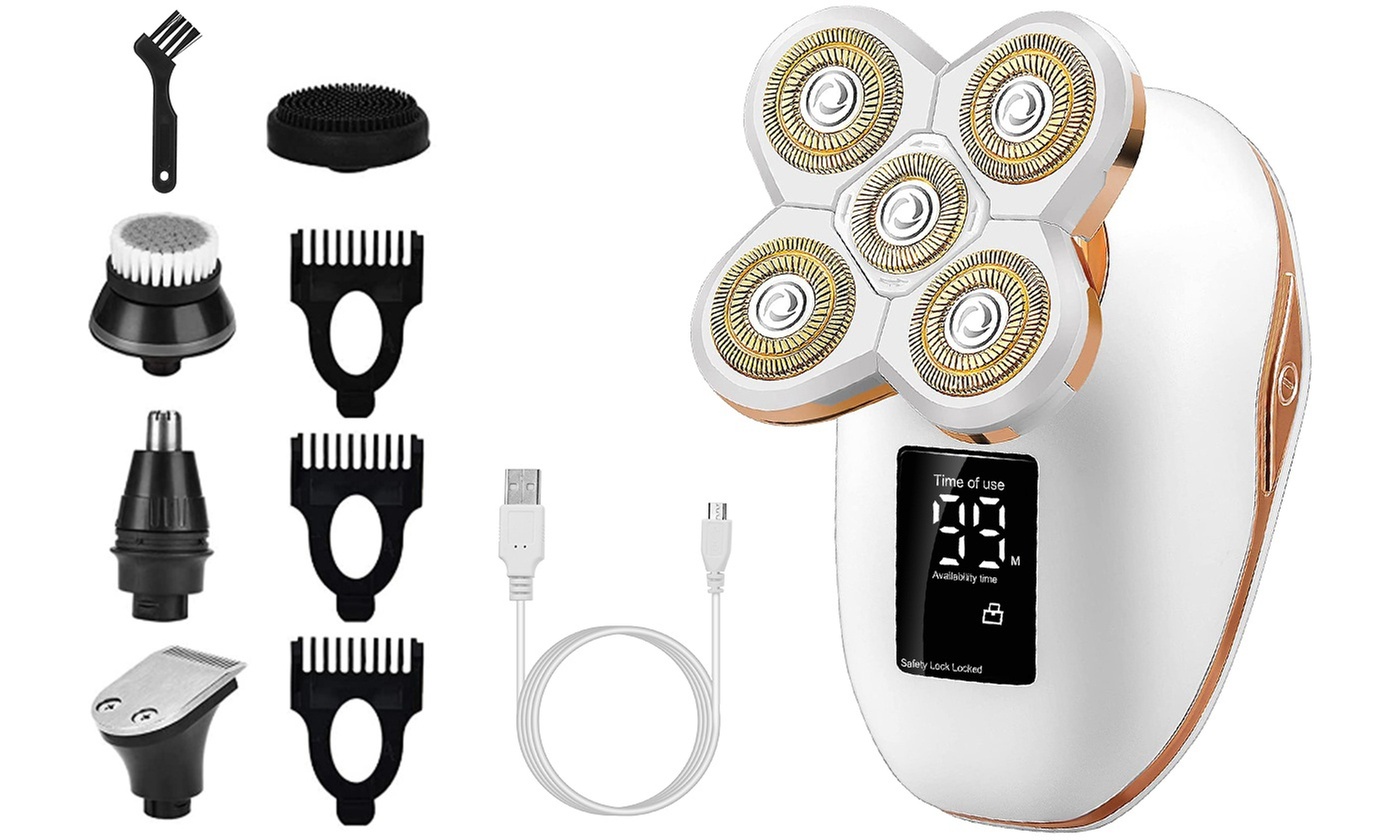 iMounTEK 5-in-1 Electric Women's Hair Remover and Rotary Shaver