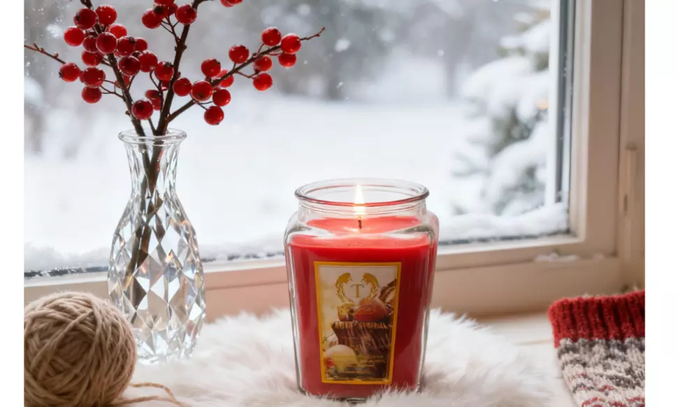 Six-Piece Toccata Aroma Scented Candles in 18oz Diamond Jars